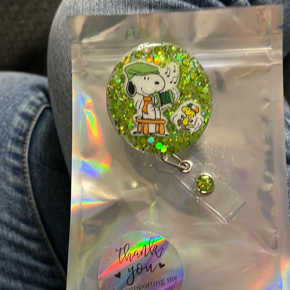 At Patrick’s badge